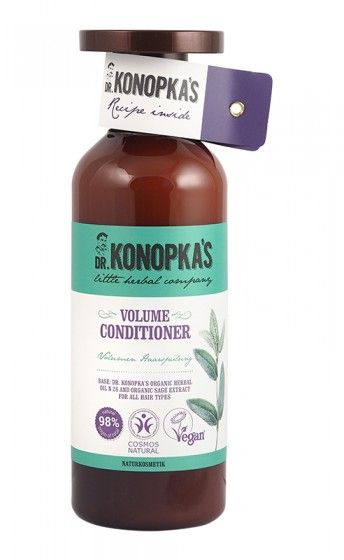 Натурален балсам за обем на косата, Dr. Konopka's, 500 ml