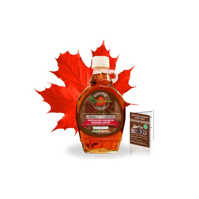 Original Canadian Maple Syrup, Zdravnitza, 250 ml