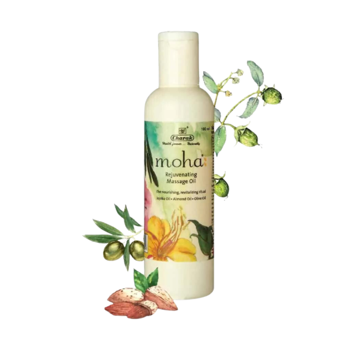 Rejuvenating Massage Oil MOHA, Charak Pharma, 100 ml