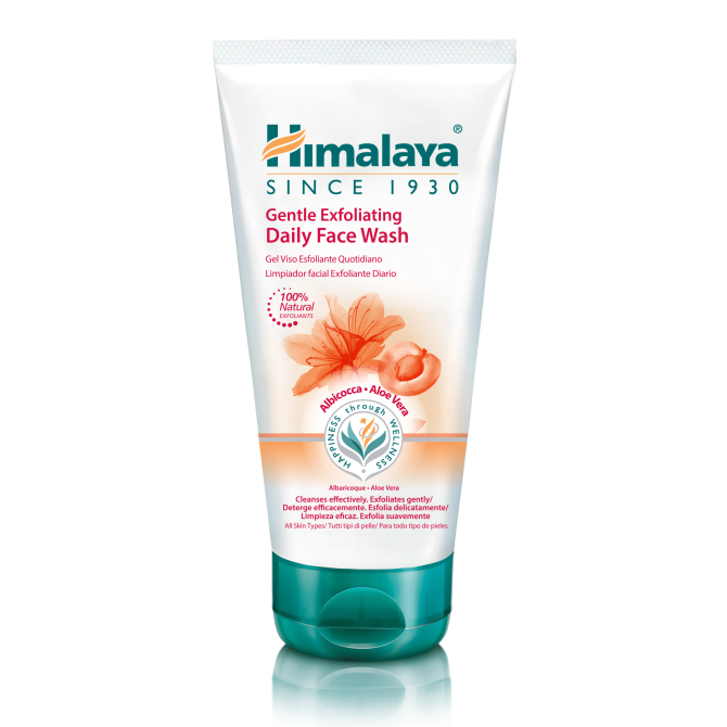 Gentle Exfoliating Daily Face Wash, Himalaya Wellness, 150 ml
