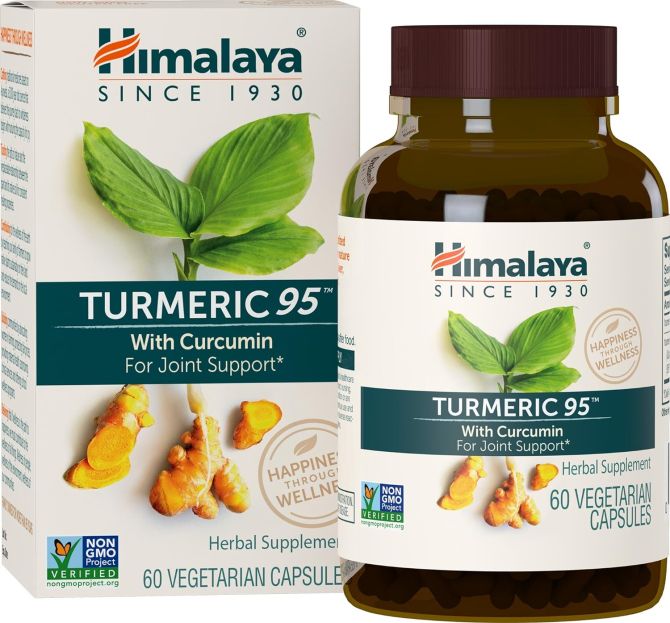 Turmeric 95, 60 tablets (2 month supply), Himalaya Wellness