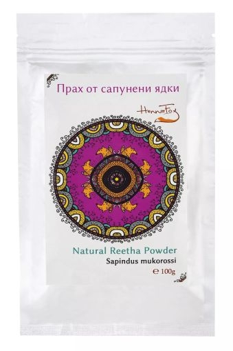 Прах от сапунени ядки , Henna Fox, 100 g