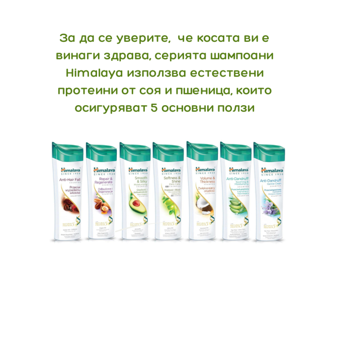 Anti-Dandruff Shampoo - Soothing & Moisturizing , Himalaya Wellness, 400 ml