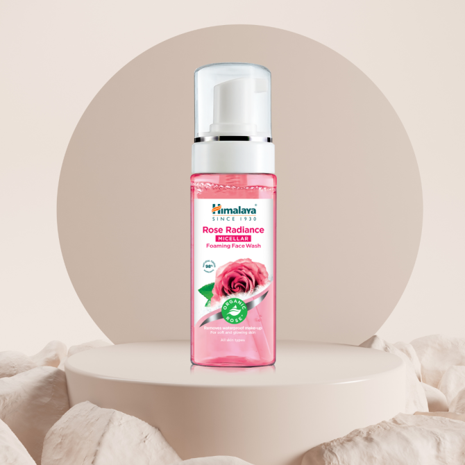 Мицеларна Пяна за лице с Роза, Himalaya Wellness, 150 ml