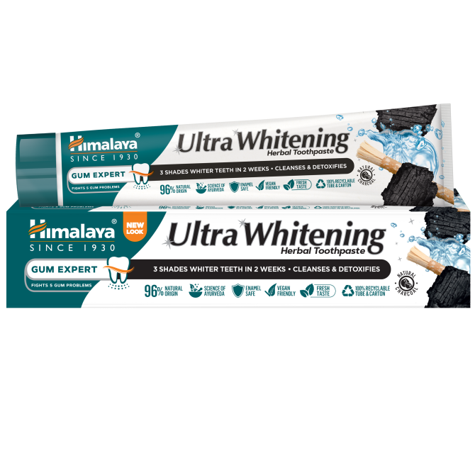 ULTRA Whitening Herbal Toothpaste, Himalaya Wellness, 75 ml
