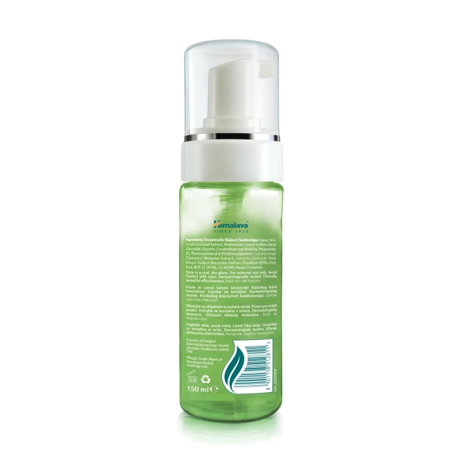 Neem Foaming Face Wash, Himalaya Wellness, 150 ml