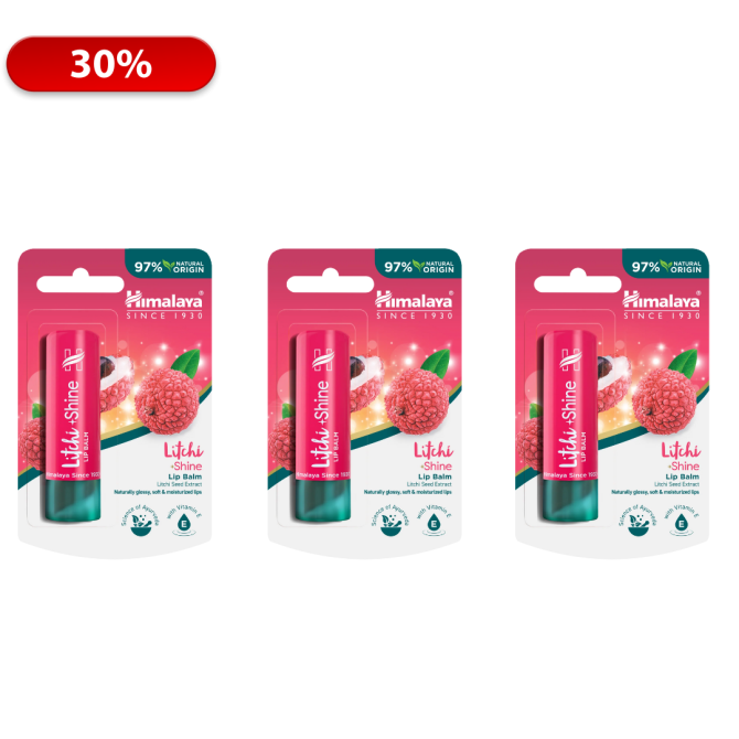 Балсам за устни с Личи, Himalaya Wellness, 4,5 g