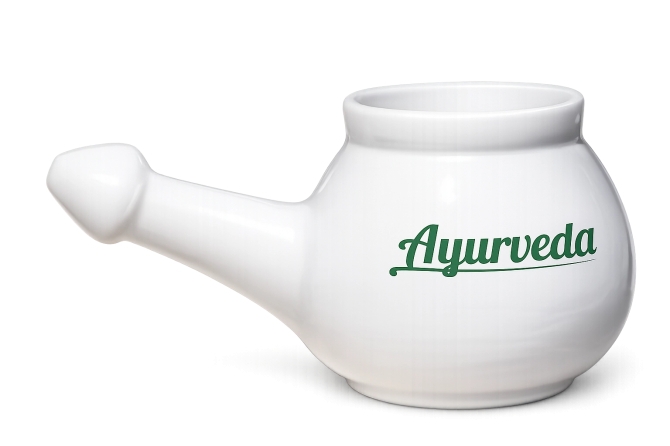 Neti Pot, Logo Ayurveda, 300 ml
