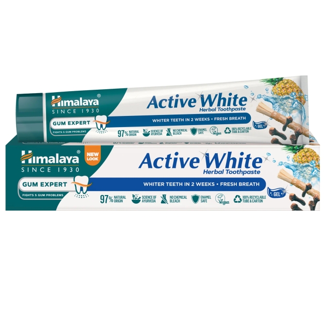 Active White Herbal Toothpaste Fresh Gel