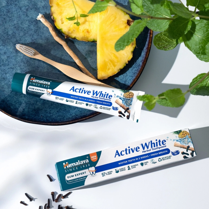 Active White Herbal Toothpaste Fresh Gel