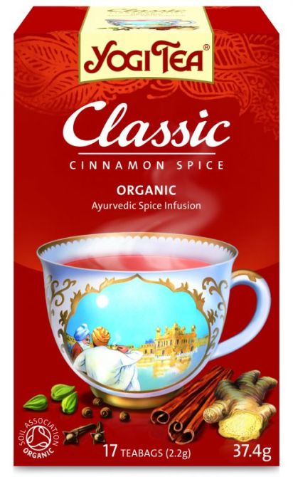 Organic Yogi Tea Classic, Yogi Tea, 17 teabags