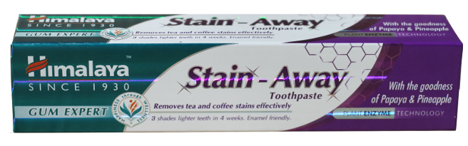 Stain - Away Toothpaste , Himalaya Wellness, 75 ml