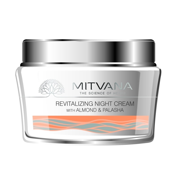 Ревитализиращ нощен крем, MITVANA, 50 g